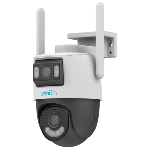 WiFi IP camera Uniarch Uho-P2S-M33F34, 3MP+3MP, 2.8mm/4mm, PT, IR/WLight 30m, Two-way Audio, mSD 000100021 foto
