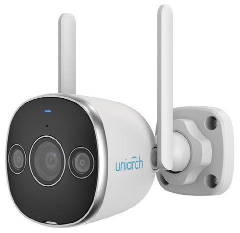 Беспроводная IP камера Uniarch Uho 5MP, H.265, 2.8mm, IR20m, Mic, mSD, IP67 013652 фото
