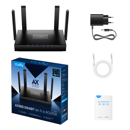 AX3000 Gigabit Mesh Wi-Fi 6 Router 000100019 foto