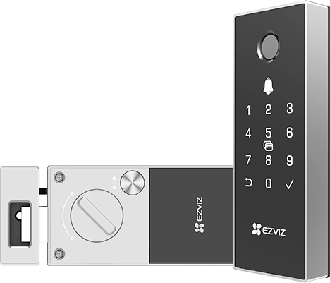 Умный замок EZVIZ CS-DL03-R100-WBCP-G (DL03 Pro) 191948 фото